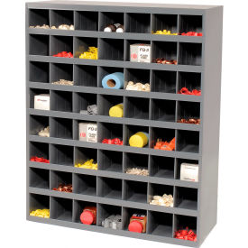 Steel Storage Parts Bin Cabinet 361-95 Open Front - 56 Compartments