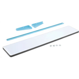 Steel Shelf, 12"D, Blue