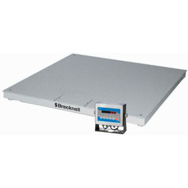 DCSB Series NTEP Floor Scale W/LED Indicator, 4'x4', 5,000 lb x 1 lb