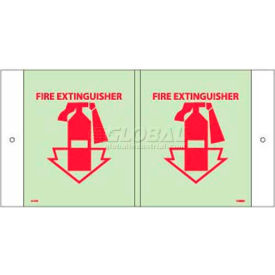 Fire Extinguisher Sign - Glow Acrylic 5-3/4 x 8-3/4