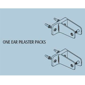 Pilaster To Wall Bracket Kit for Stainless Steel Partition