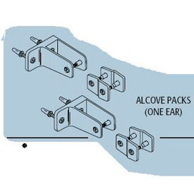 Alcove Hardware Kit One Ear