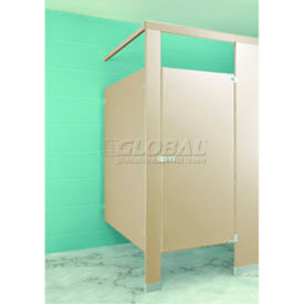 Steel Complete In-Corner Compartment 36" Wide - Almond