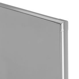 Steel Partition Panel - 57-3/4"W x 58"H (Gray)