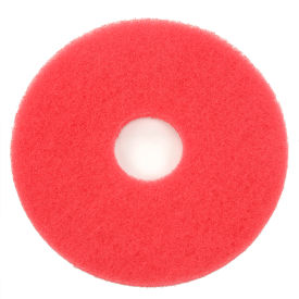 13" Buffing Pad, Red, 5 Per Case