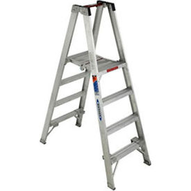 4' Aluminum Dual Access Platform Ladder