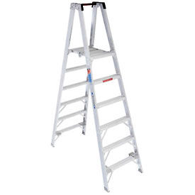 6' Type 1A Aluminum Dual Access Platform Ladder