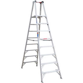 8' Type 1A Aluminum Dual Access Platform Ladder