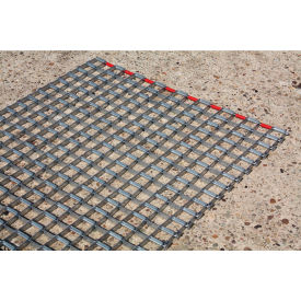 Steel Mat 3/8" Thick 2.5' x 3.5' Gray