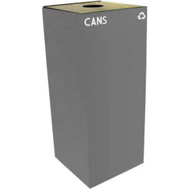 Recycling Can, Cans, 36 Gallon, Gray