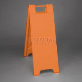 Minicade Barricade Sign Stand w/ 2 Panels & No Sheeting, 13"W x 36"H, Orange