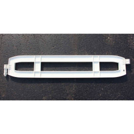 Plastic Barricade Extension, White