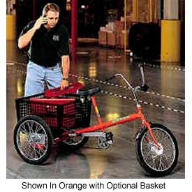 Mover Tricycle 550Lb Capacity 3 Speed Coaster Brake 20" Wheels Yellow