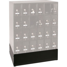 Optional Base For 22"W x 16"D x 6"H Black Locker