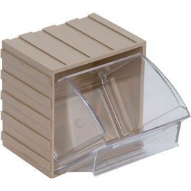 Tip Out Interlocking Bin 4-1/2 x 4 x 6 Ivory