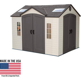 8' x 10' Dual Entry Storage Shed