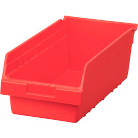 Shelf Bin 30088 - 8-3/8"W x 17-7/8"L x 6"H Red