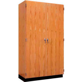 Wood Storage Cabinet - 36"W x 22"D x 84"H