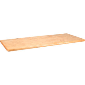 ADA Locker Room Bench Top, Hardwood, 48"W x 20"D x 1-1/4"Thick