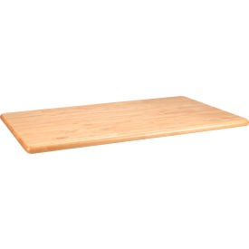 Locker Room Bench Top, Hardwood, 42"W x 24"D x 1-1/4"Thick