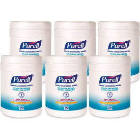 Hand Sanitizing Wipes - 6 Canisters/Case