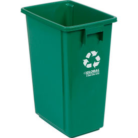 Recycling Can, 15 Gallon, Green