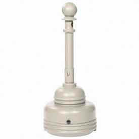 Poly Safesmoker Cigarette Disposal - 5 Quart Beige