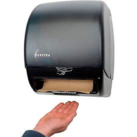 Automatic Adjustable Touchless Paper Towel Roll Dispenser, Black