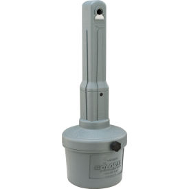 Outdoor Ashtray, 1-1/2 Gallon, Gray