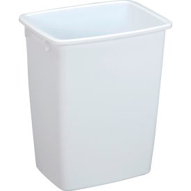 Wastebasket 36 Quart, White