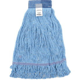 Medium Blue Looped Mop Head, Wide Band