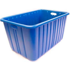 Plastic Tote-Alls Tote Container, 18"L x 12-1/2"W x 6-1/2"H, Blue