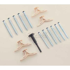 Rubbermaid 3S05 FastTrack Garage Hardware Kit For Fastrack Rail