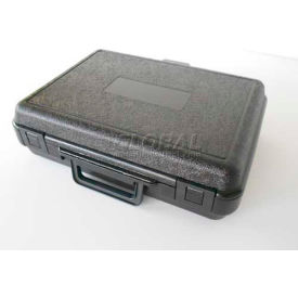Plastic Protective Storage Cases with Pinch Tear Foam, 13-1/2"x10"x3-3/4", Black
