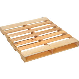Stackable GMA Pallet, New Hardwood, 4-Way, 48"x40", 2800 Lb Stat Cap