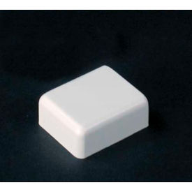 2710b-Fw Blank End Fitting, Fog White, 1"L