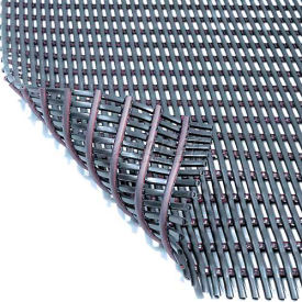Grease & Chemical Resistant Drainage Mat 3' x Up to 40' Black