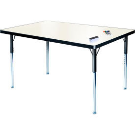 Whiteboard Activity Table 30" x 72" Rectangle, Standard Adjustable Height