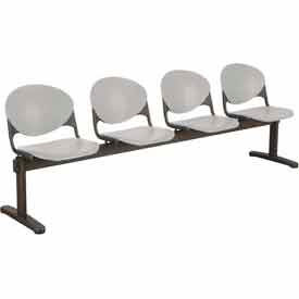 Beam Seating - 4 Cool Gray Seats