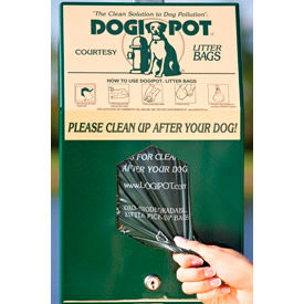 Header Pak Dog Waste Hanging Bag Dispenser With 400 Bags