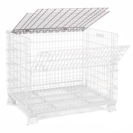 Hinged Lid For Use With 48"L X 40"W Folding Wire Containers