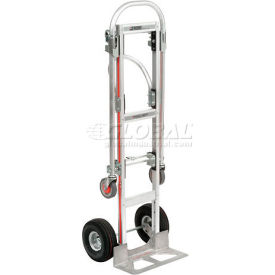 Gemini Senior 2-in-1 Convertible Hand Truck - Pneumatic Wheels