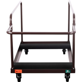 Vertical Storage Folding Table Dolly For 72" Round Table