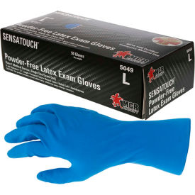 Sensatouch Disposable Gloves 11 mil Latex, 12 Inch Powder Free Medical Grade