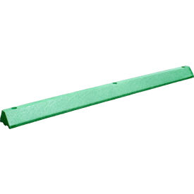 6' Ultra Parking Block with Hardware, 3-1/4"H, Green