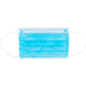 Disposable 3-Ply Face Mask, Youth Size, Individually Packed, 50/Box