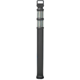 Cortina 45" EZ Grab Flared Black Post - (2)3" High Intensity Prismatic Collars