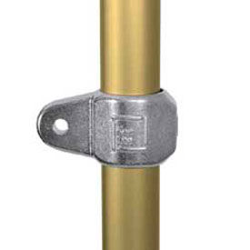 Aluminum Male Single Swivel Socket Member, 1-1/4" Dia.