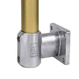 Aluminum Offset Wall Flange, 1-1/2" Dia.