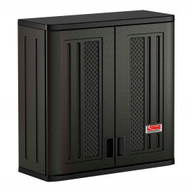 Wall Mount Storage Cabinet, 30"W x 12"D x 30-1/4"H, Unassembled, Gray